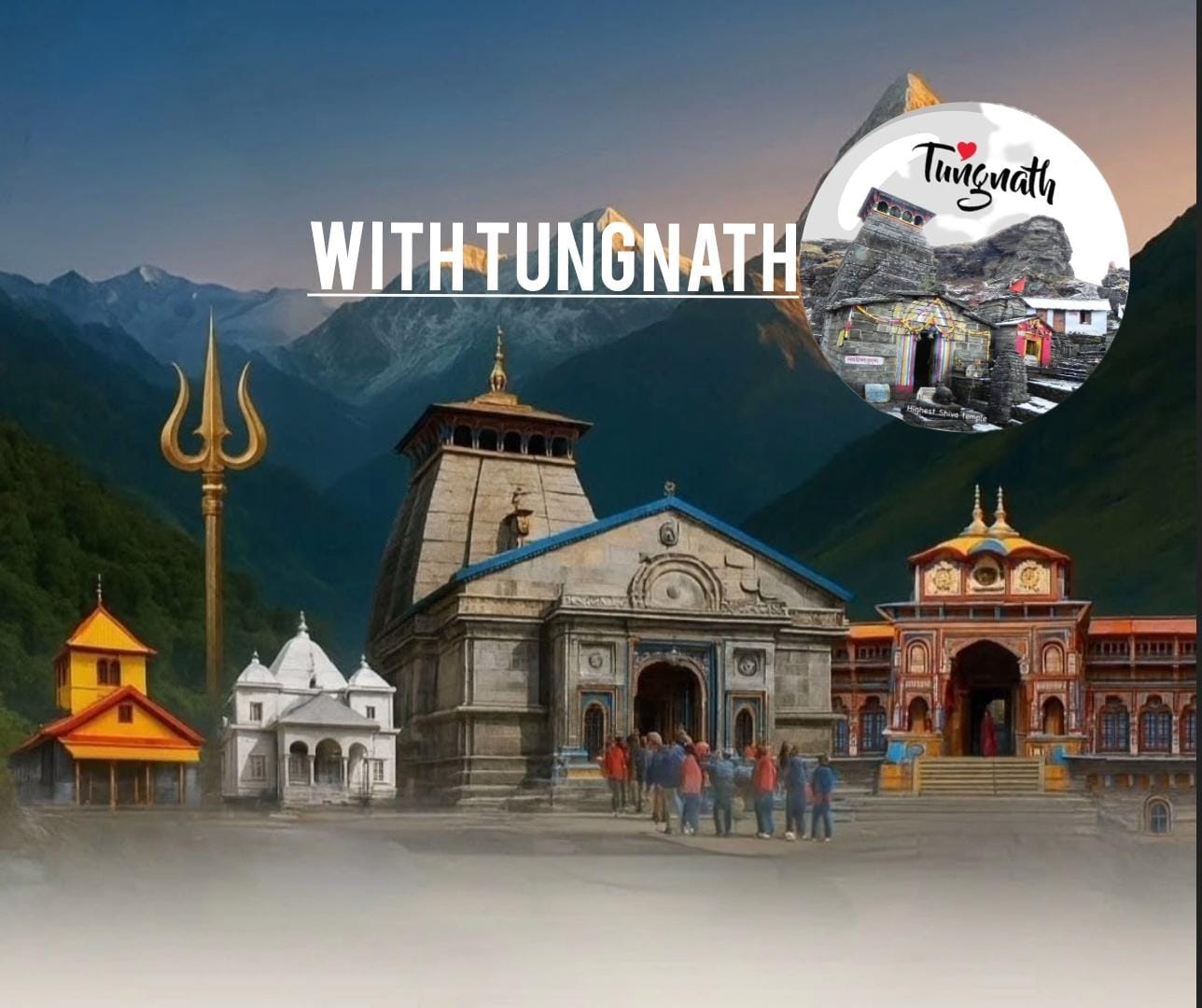 Chardham with Tungnath Package