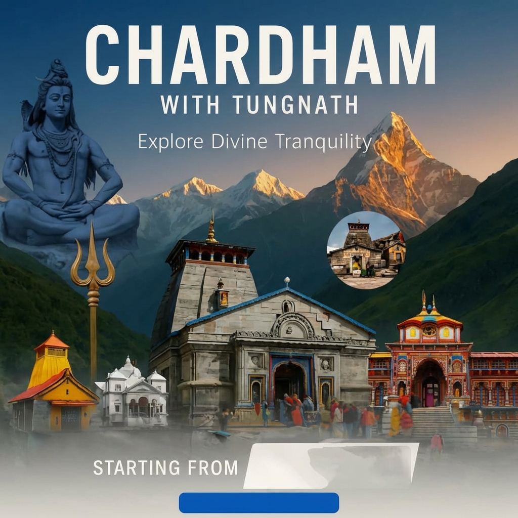 Chardham with Tungnath Package